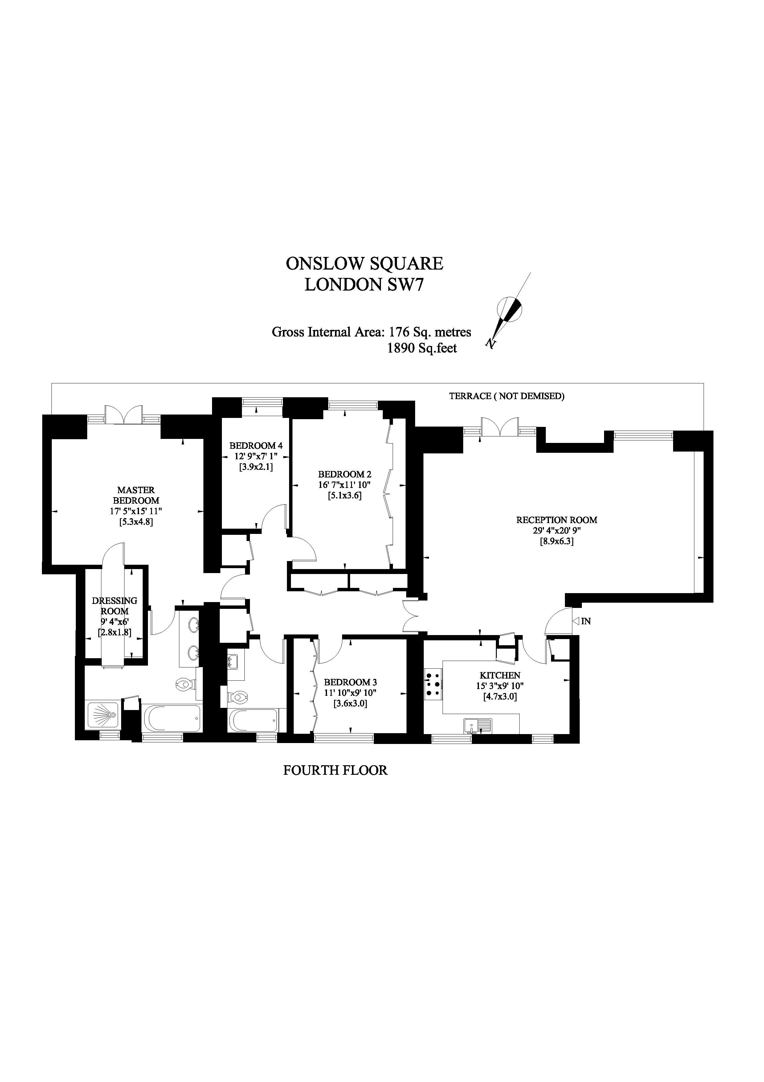 Floorplans For Onslow Square, London