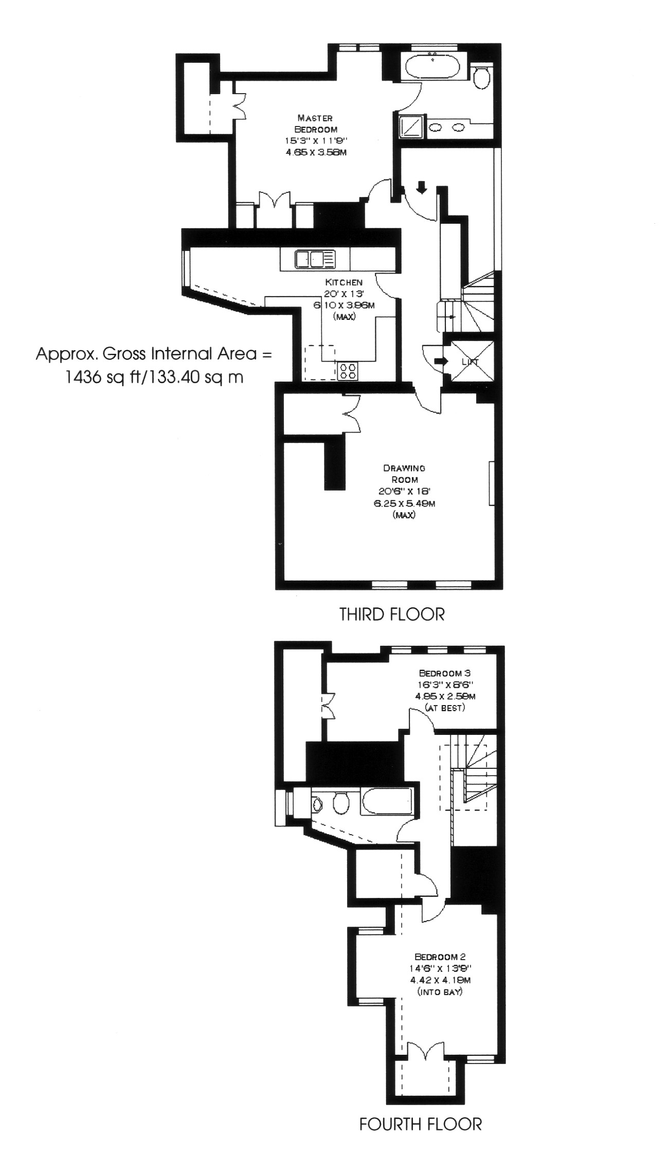 Floorplans For Eaton Gate, London