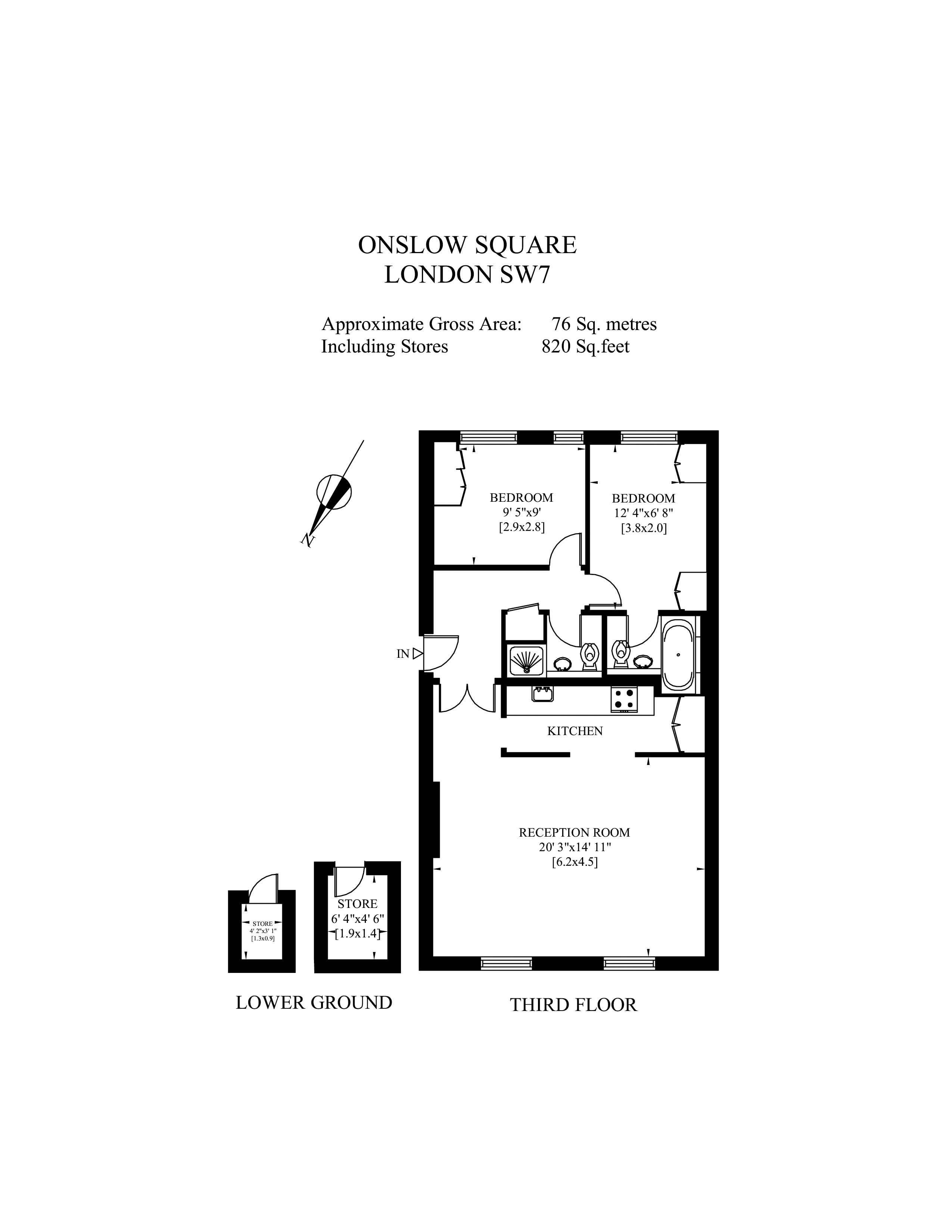 Floorplans For Onslow Square, London