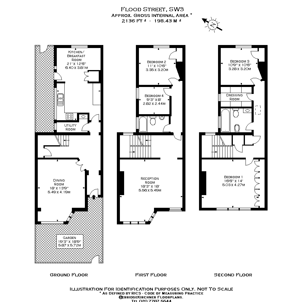 Floorplans For Flood Street, London