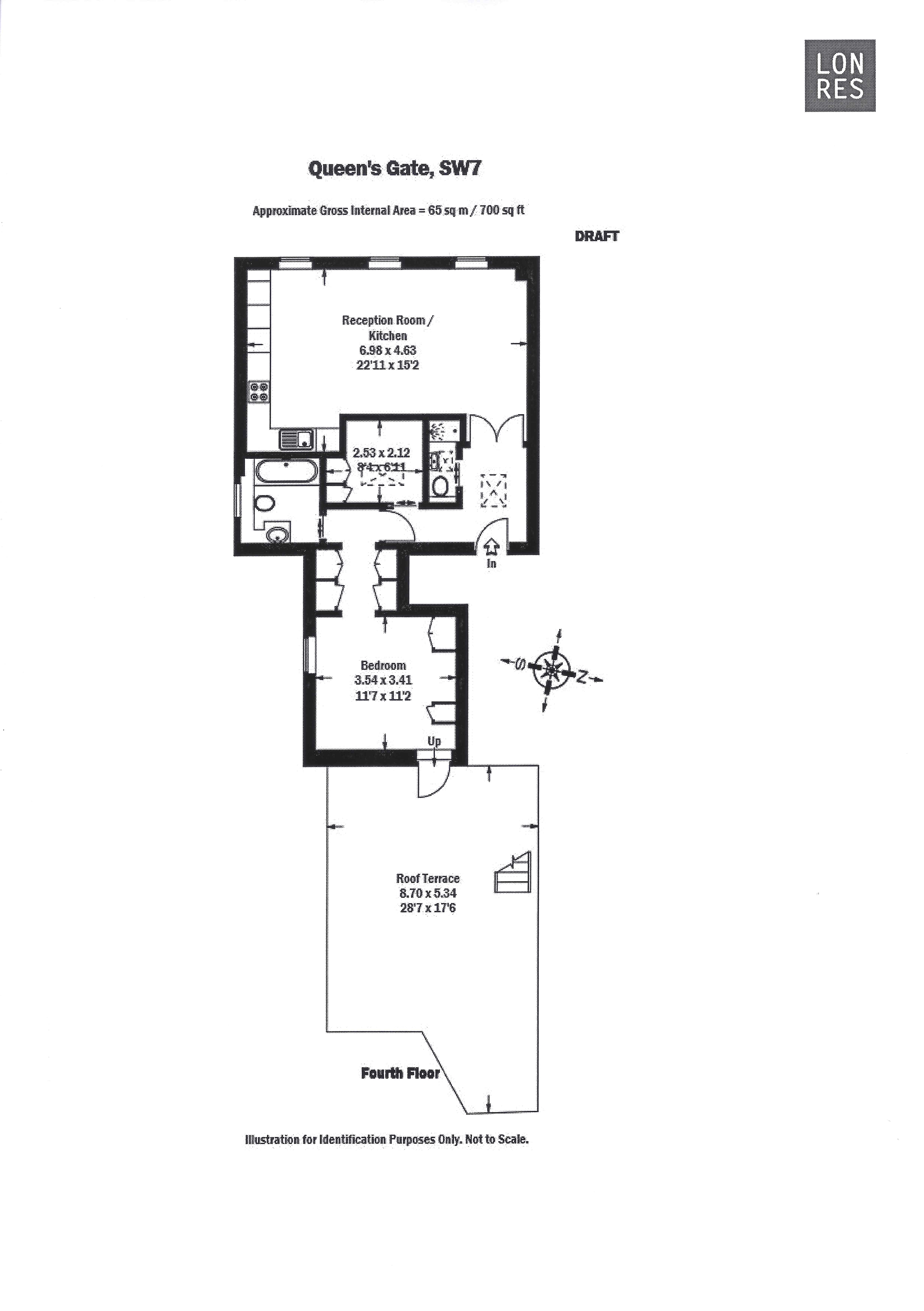 Floorplans For Queen's Gate, South Kensington