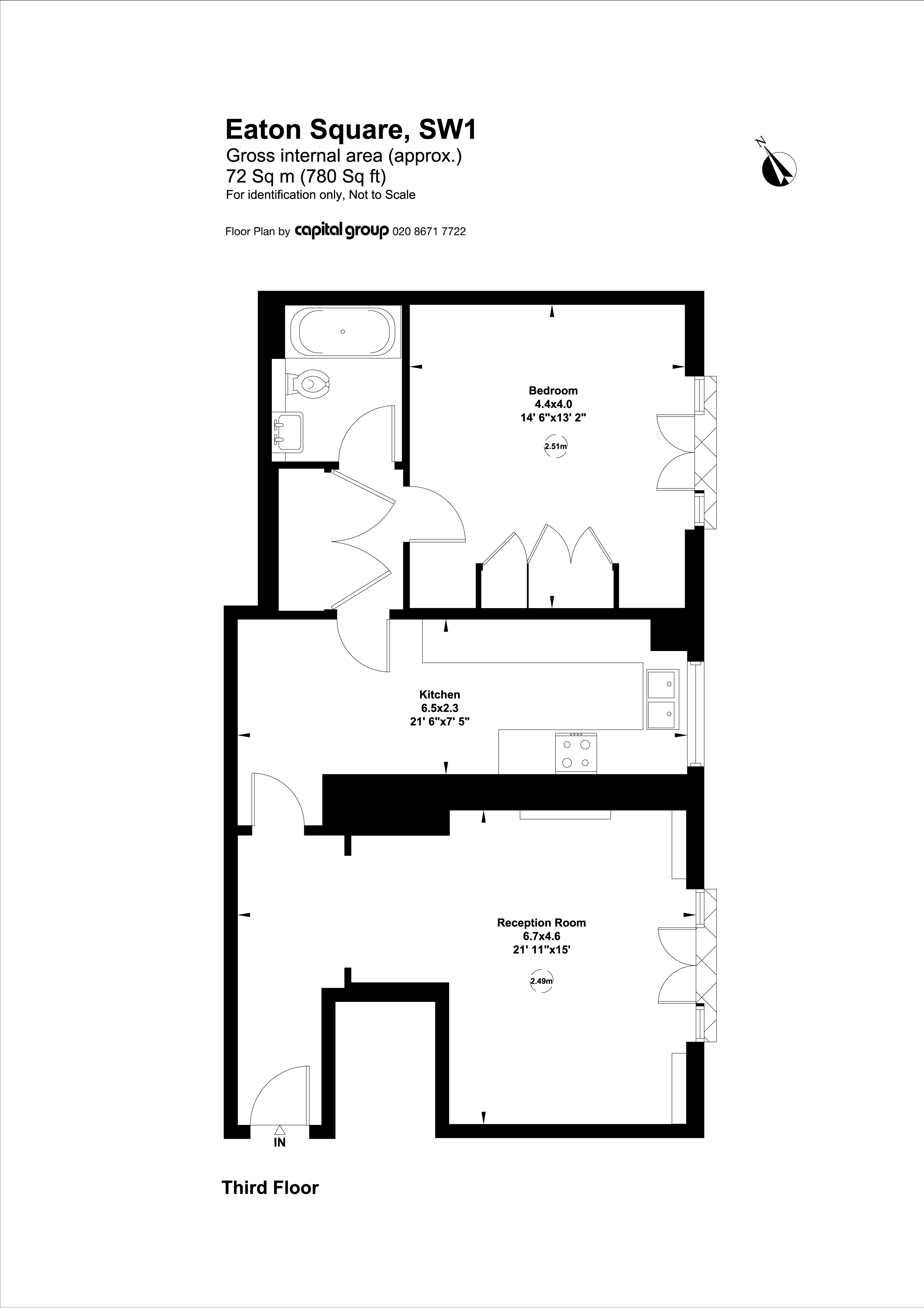 Floorplans For Eaton Square, Belgravia