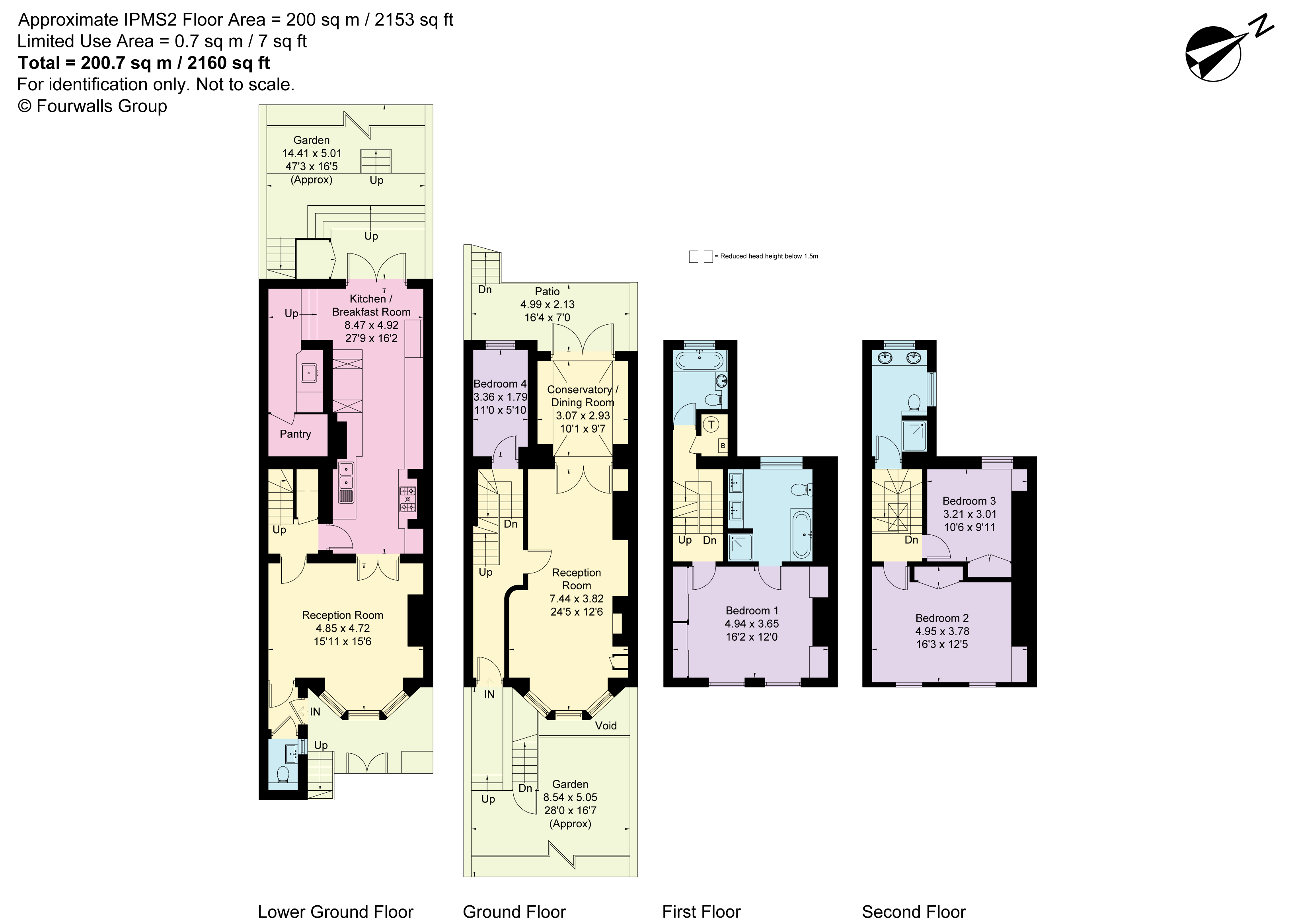 Floorplans For Old Brompton Road, South Kensington