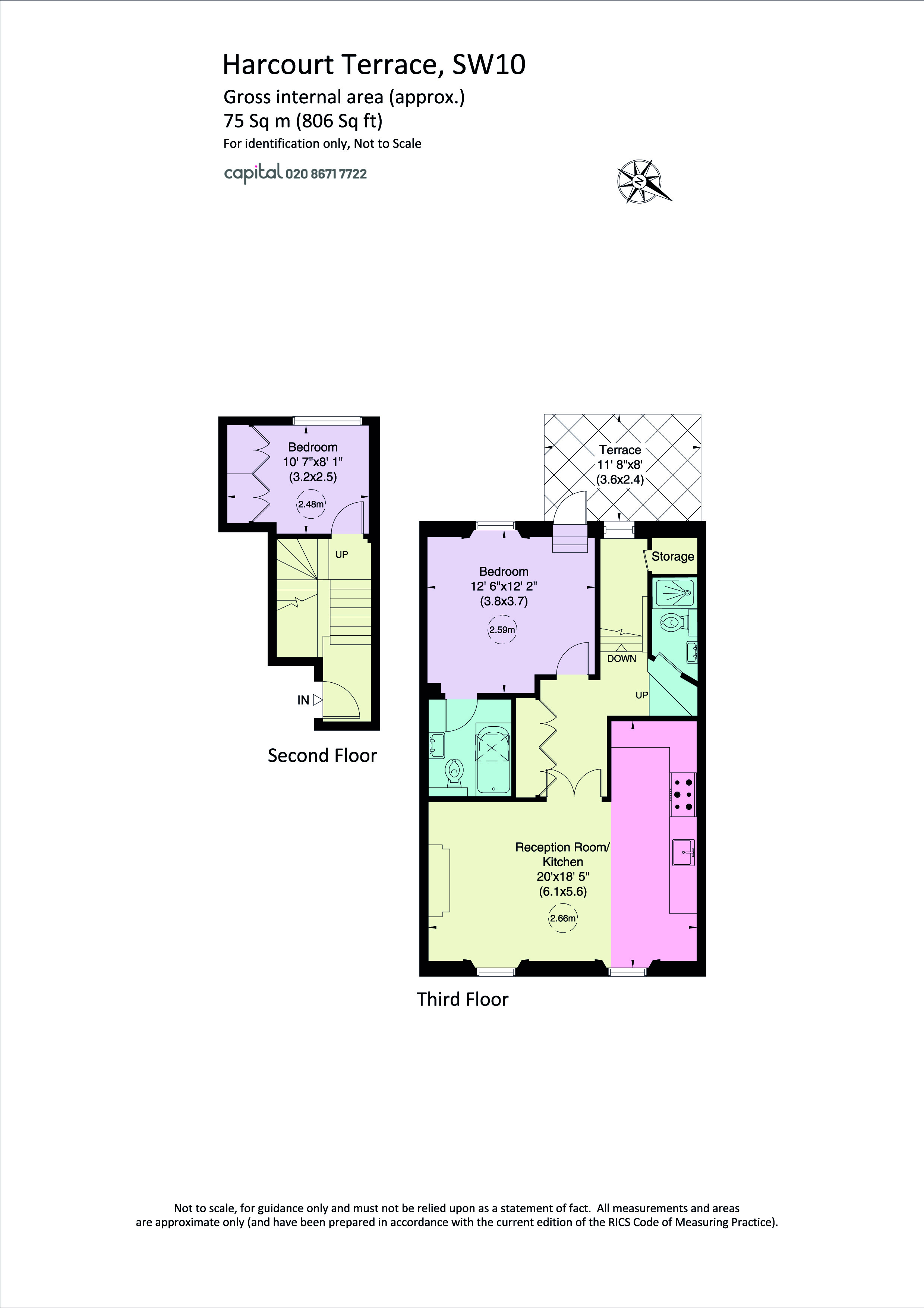 Floorplans For Harcourt Terrace, 