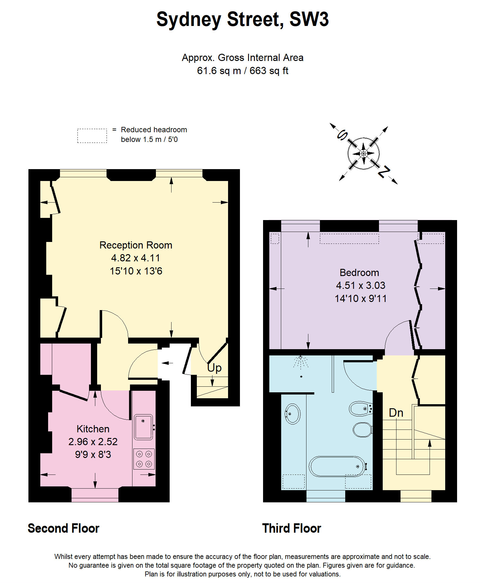 Floorplans For Sydney Street, Chelsea