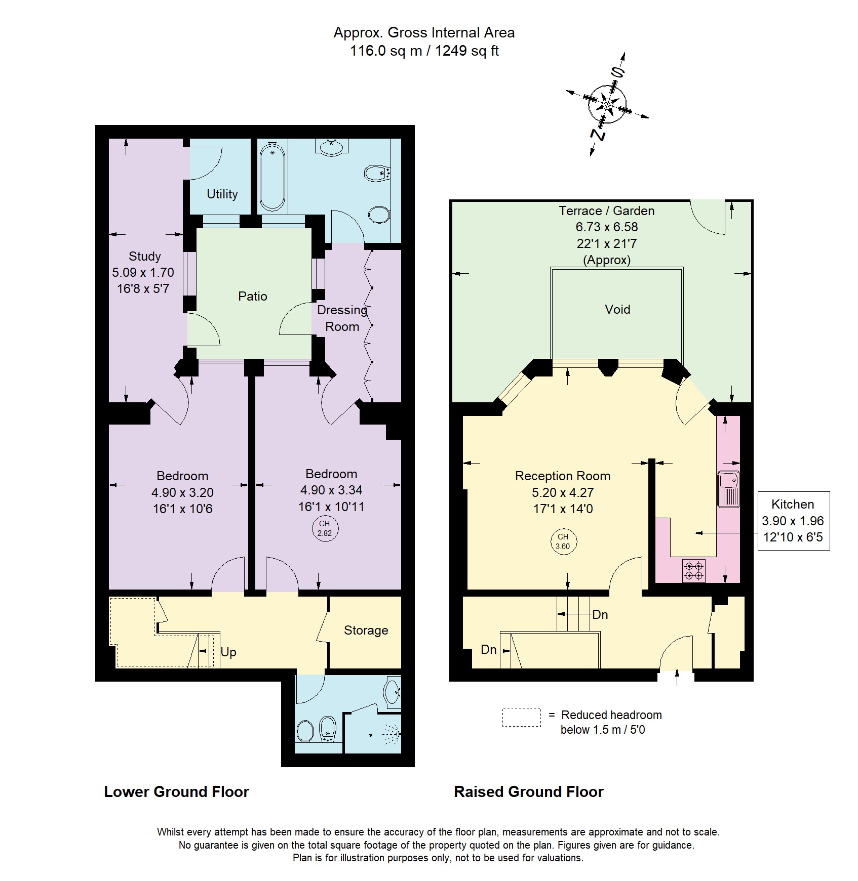 Floorplans For Harrington Gardens, South Kensington