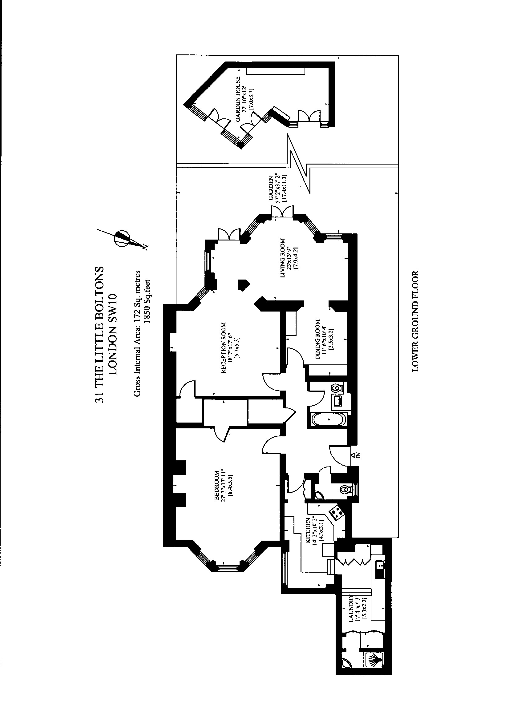 Floorplans For The Little Boltons, London